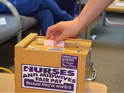 And members vote again