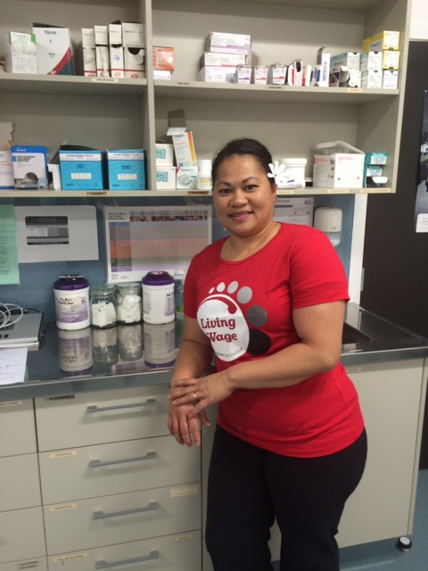 Litia Gibson works at Porirua Union and Community Health Service